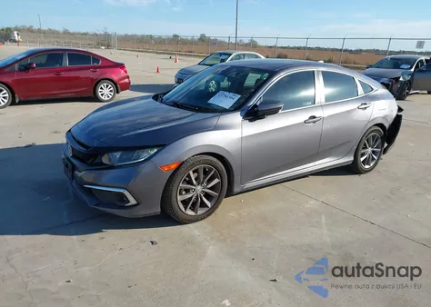 2020 Honda Civic Ex from USA, damaged, VIN 19XFC1F32LE002580